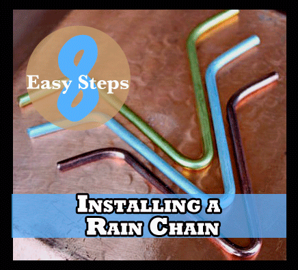 Installing a Rain Chain in 8 easy steps